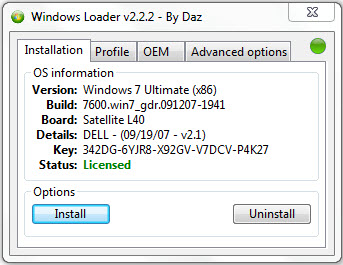 Windows 7 Loader download free