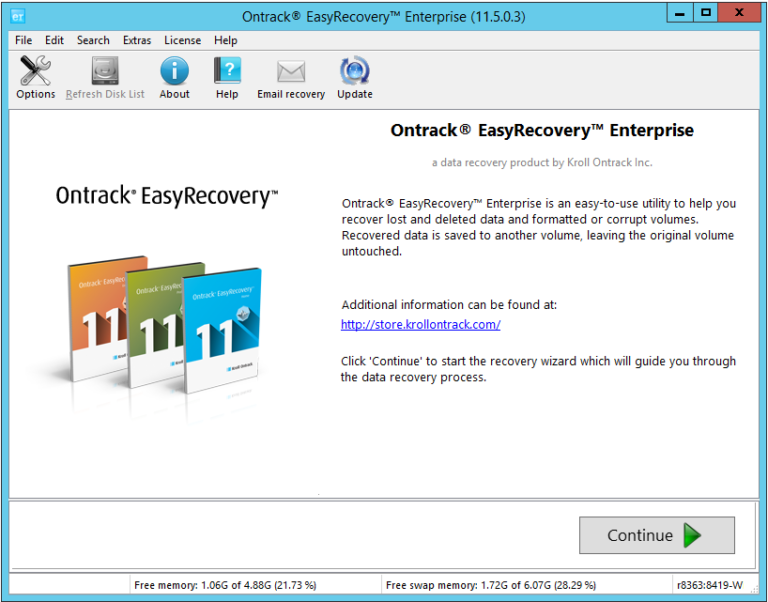 Ontrack EasyRecovery Pro 16.0.0.2 free downloads