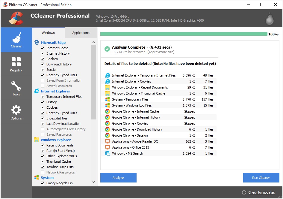 ccleaner professional full version free download for windows 10