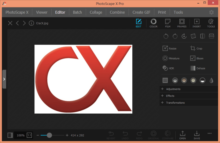 PhotoScape X Pro v2.5 Full Version x64 Crack