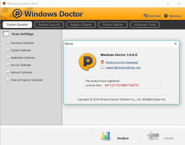 Windows Doctor License Key