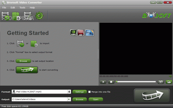 Brorsoft Video Converter 4.9.0.0 Crack + Registration Code Ultimate
