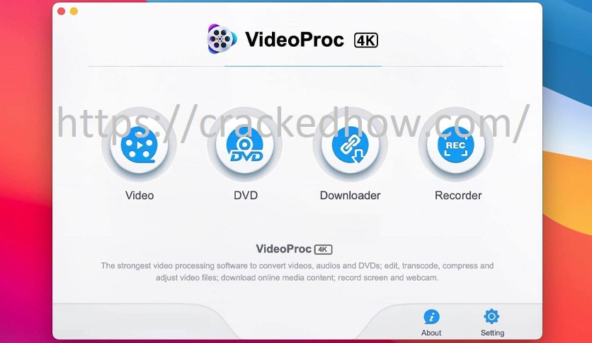 VideoProc Converter 6.1 Crack Free Download