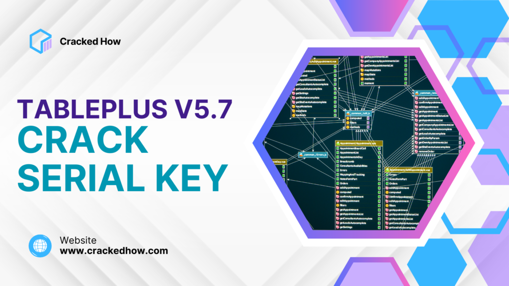 TablePlus Crack v5.7 with Serial Keys